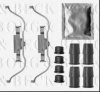 BORG & BECK BBK1352 Accessory Kit, disc brake pads